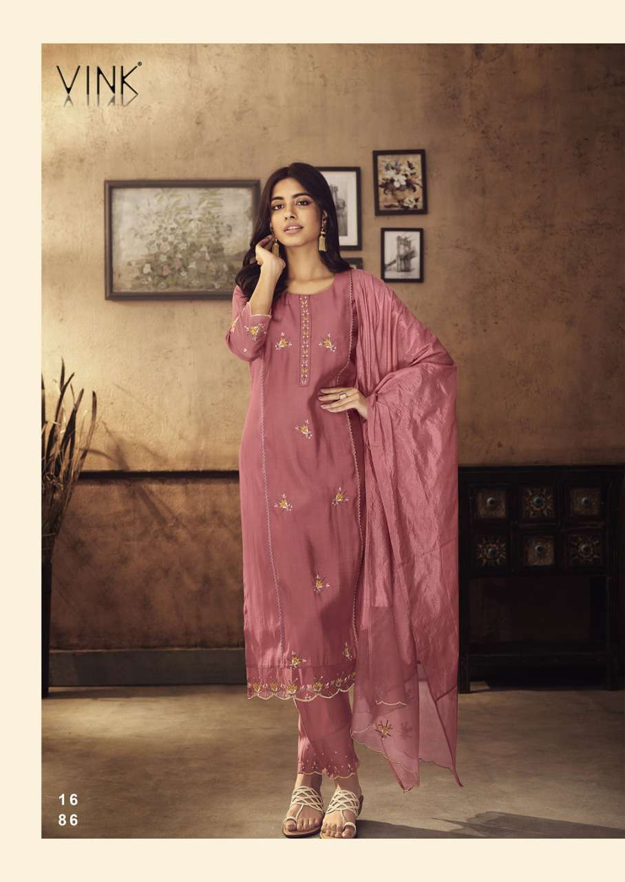 Vink- Ivy-3-chinnon-embroidery-work-long-kurti-chinnon-fancy-pant-organza-kota-doria-dupatta-1686